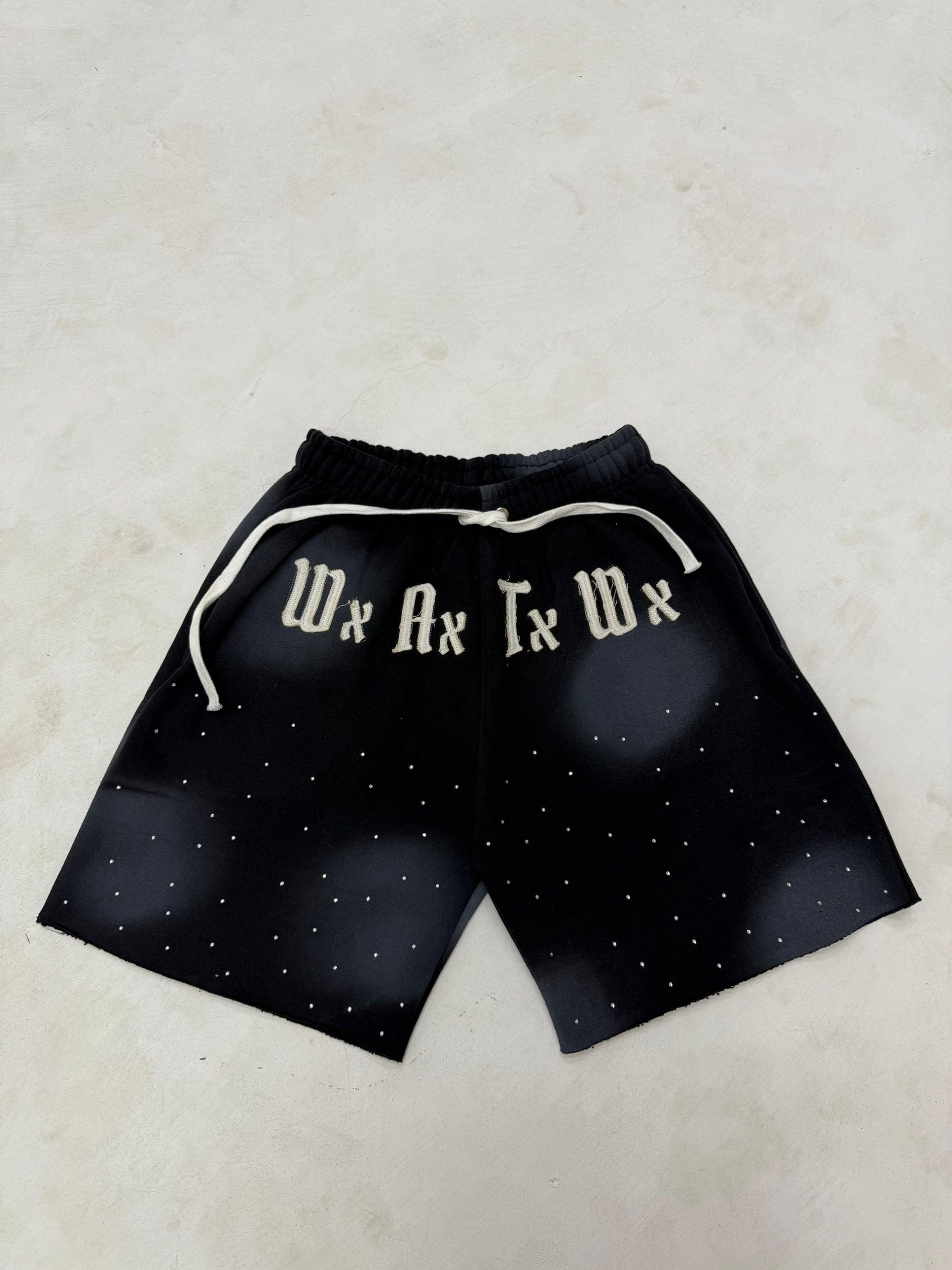 Cotton Distress Shorts