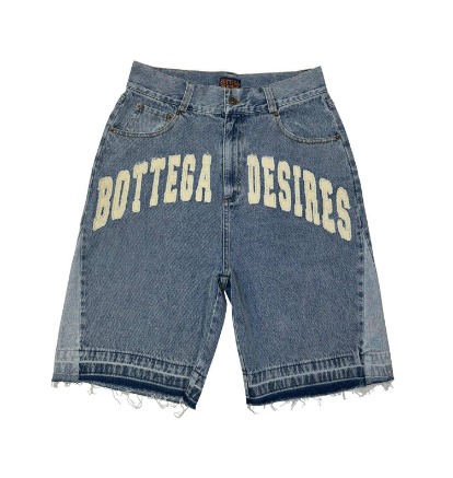 Retro High Street Denim Jeans Shorts